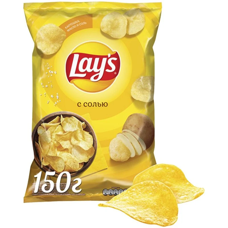 Чипсы Lays с солью